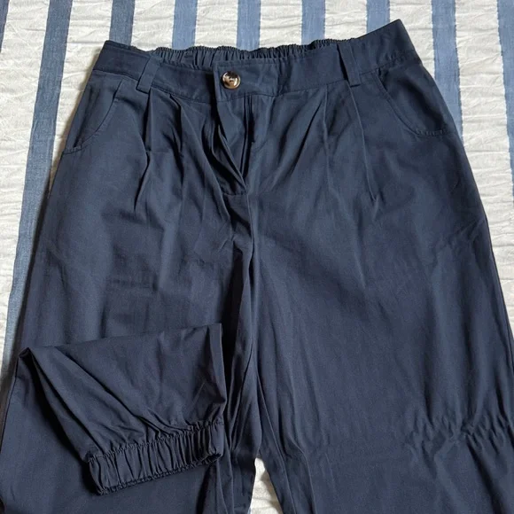 HALARA Navy Track Pants - Picture 2 of 5